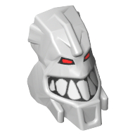Lego hlava, velmi světlá modro šedá (4296955)